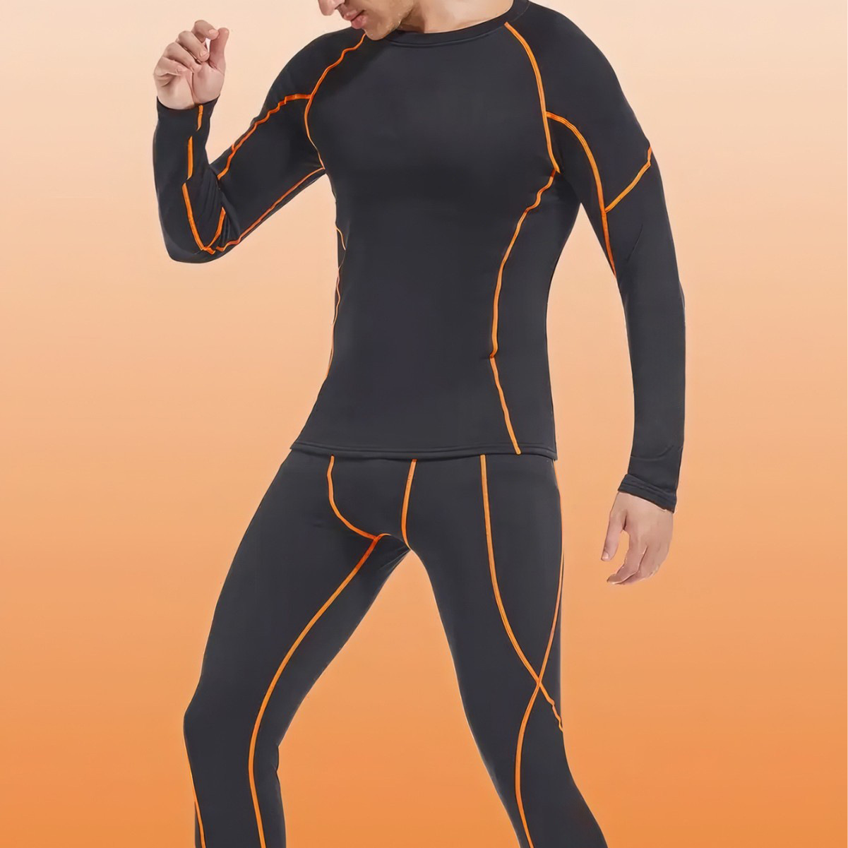 Winter Mens Fleece Athletic 2  - Compression Long Pant recension och pris