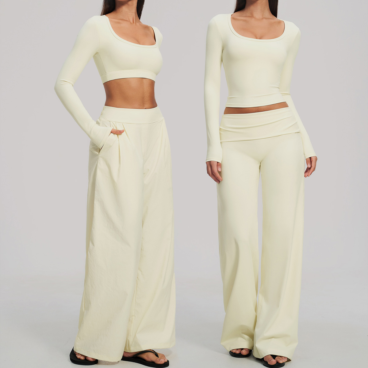 Sports Set 2Pcs Women's Long S - Compression Long Pant recension och pris
