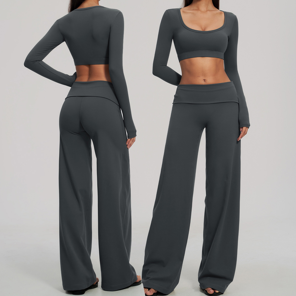 Sports Set 2Pcs Women's Long S - Compression Long Pant recension och pris