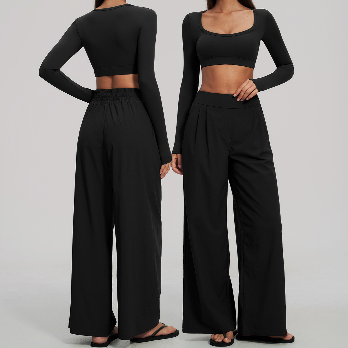 Sports Set 2Pcs Women's Long S - Compression Long Pant recension och pris