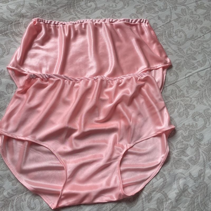 Unisex Glossy Pink Ice Silk Pa - Boxer Shorts Modal recension och pris
