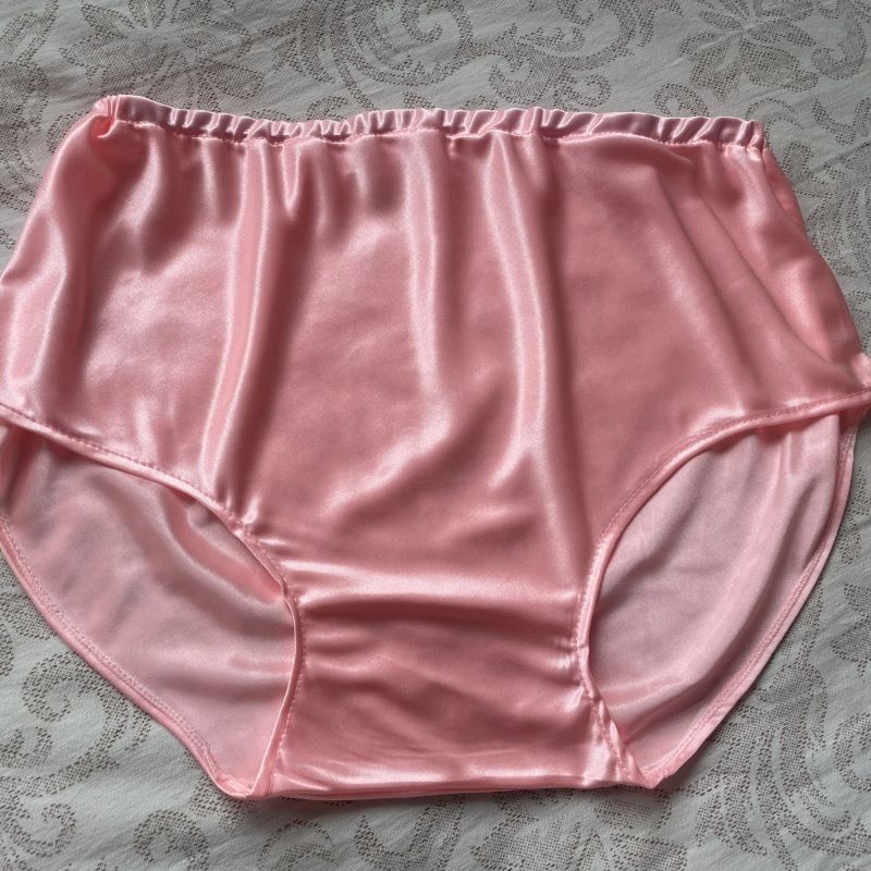 Unisex Glossy Pink Ice Silk Pa - Boxer Shorts Modal recension och pris